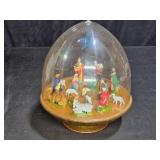 Vintage Ohio Art Spinning Nativity Scene