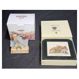David Winter D1009 Thank You Gift & NIB Coasters