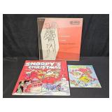 Snoopy 45rpm, Snoopy LP & A Christmas Carol LP
