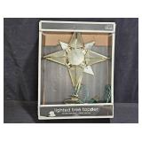 NIB Lighted Tree Topper