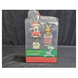 2010 Santa Snoopy & Woodstock with Donation Well