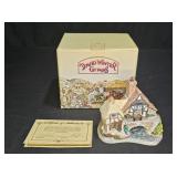 Signed David Winter 1993 Birthday Cottage (August)