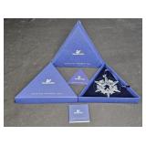 2007 Swarovski Annual Christmas Snowflake Ornament
