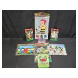 Peanuts Gift Tags, Magnets, Window Clings, etc