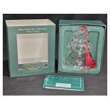 Waterford Marquis Crystal Noel Angel Bell Ornament