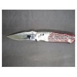 SOG - A01 Arcitech Gentlemens Red Stag Bone Handle