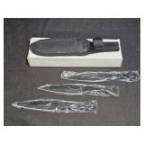 Perfect Point Throwing Knives Set with Sheath