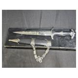 New Reproduction Chained SS Leader Dagger