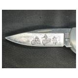 Boker Top Lock Sturgis #877 / 9999 Engraved Blade