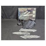 United Cutlery Lightning Bolt 3 Throwing Knife Set