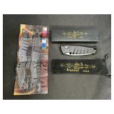 Piranha Amazon Mirror Plain Blade Folding Knife