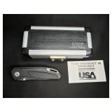 Uzi Defender ZFOU17 Cryo Edge Black Folding Knife