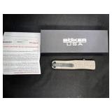 Discontinued NIB Boker Cayote OTF 06EX262 - Tan