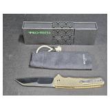Pro Tech 2023 Malibu Custom 016 Folding Knife