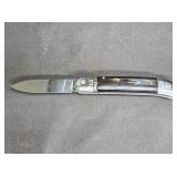 AKC Leverlock Drop Point Folding Automatic Knife