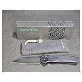 NIB Pro-Tech Malibu Flipper LTD 5336 Black Knife
