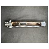 AKC Stiletto Golding Auto Flame Blade Knife