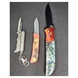 3 Folding Pocket Knives