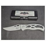 Bat Cave Cutlery "Sendoa" Keith Wood Folding Knife