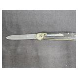 Vtg Hubertus Solingen Lever Lock Auto Fold Knife