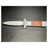 New Wooden Handle Folding Knife