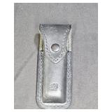 Molded Black Leather Sheath