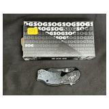 SOG BL-03 BLUTO Midnight Gray Knife