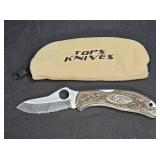 Spyderco "Gary Blanchard" Pro Hunter Folding Knife
