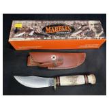 Marbles Woodcraft Stag Fixed Carbone Steel Knife