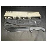 SOG F03TNCP Jungle Primitive Black Fixed Knife