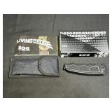 SOG ST-04 Auto SOGTAC Tini Black Tanto Knife