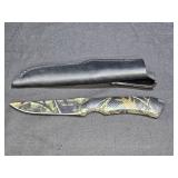 RARE New Randall King "Lynx Lite" Camo Knife