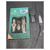 NIB Genrex Collection 3 Item Set Plus Pocket Knife