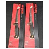 Two Kershaw 7" Filet Knives #1257X