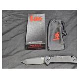 H&K Mini Entourage Tactical Knife with Black Blade