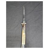 Large Horn Handle Frank Belliton Italian Stilello