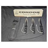 Discontinued Set Condor Wing 10" Throwing Knives