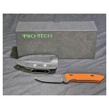 Pro-Tech LG511 - Orange SBR Fixed Blade Rockeye
