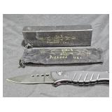 Piranha Amazon Mirror Plain Edge Knife