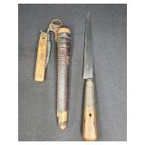 Vintage Handmade Mayan Native Knife