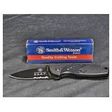Smith & Wesson Assisted Folding Combo Edge Knife
