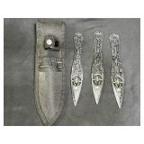 Fantasy Master Scorpion Throwing 3 Knife Set