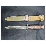 WWII US Army M3- Camillus with Scabbard