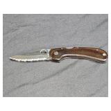 Rare Spyderco Wayne Goddard custom autographed