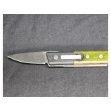 California Knives Automatic Wood Handle Knife
