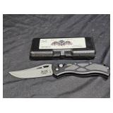 Bat Cave Cutlery Sendoa, ATS-34 Blade Auto Knife