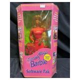 New 1992 Earring Magic Barbie & Software Pack