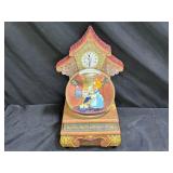 Jiminy Cricket Dancing Snow Globe & Clock