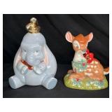 Disney Parks Bambi & Dumbo Cream & Sugar