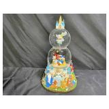 Disney Double Bubble Globe Dumbo Flying In Top